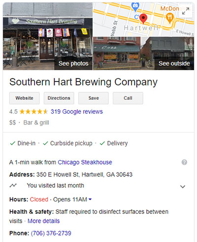 Google Business Preview