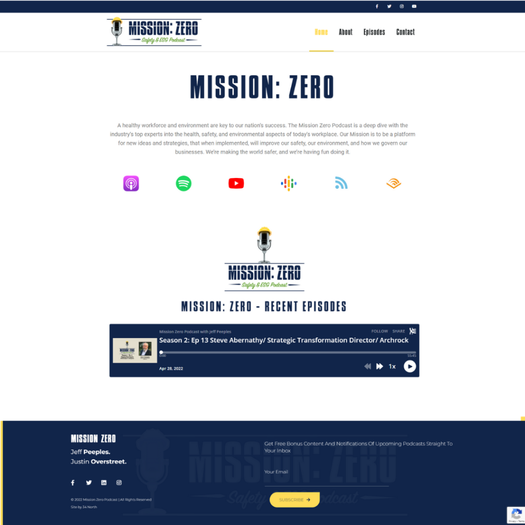 Mission Zero Website
