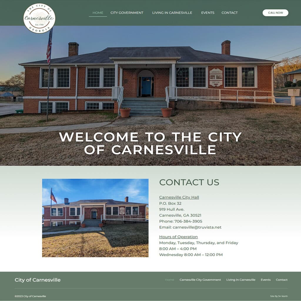 City of Carnesville Local Government Website